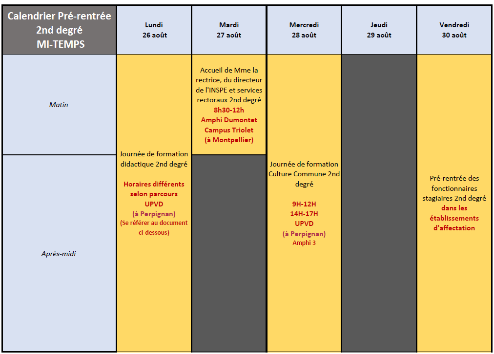 PLANNING MT PERPIGNAN 2024 2025